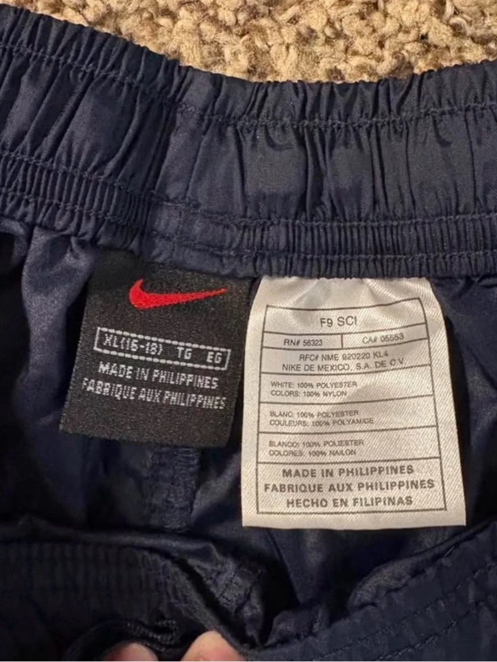Nike Women's Navy Athletic Training Shorts